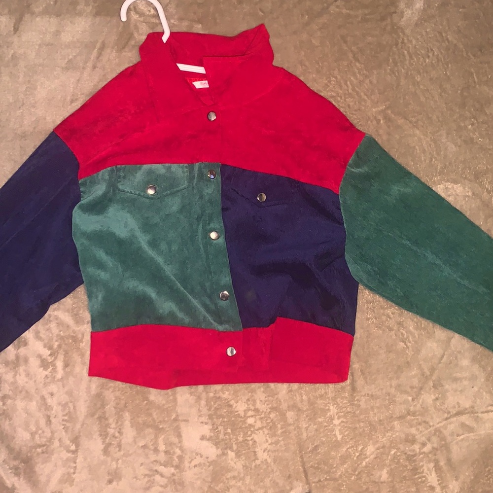 Cropped Shirt/Jacket from ROMWE